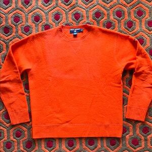 MAKE OFFER ! Polo by Ralph Lauren Orange Crewneck Sweater Men's Medium Wool